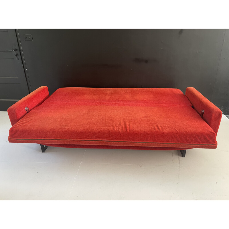 Vintage sofa bed by Rene Jean Caillette for Steiner, 1960