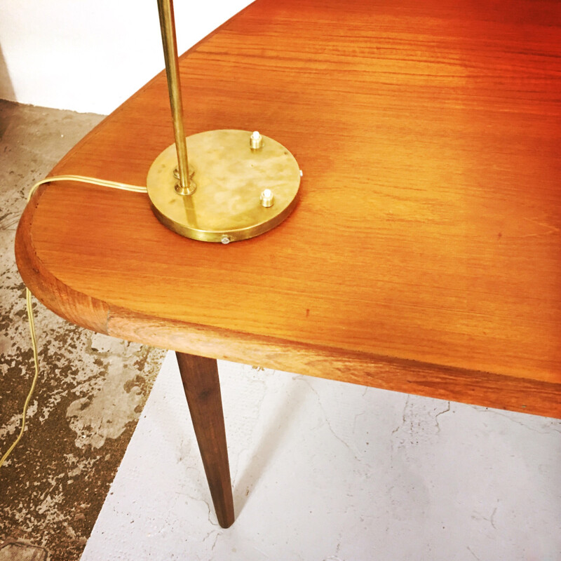 Scandinavian teak desk - 1960s