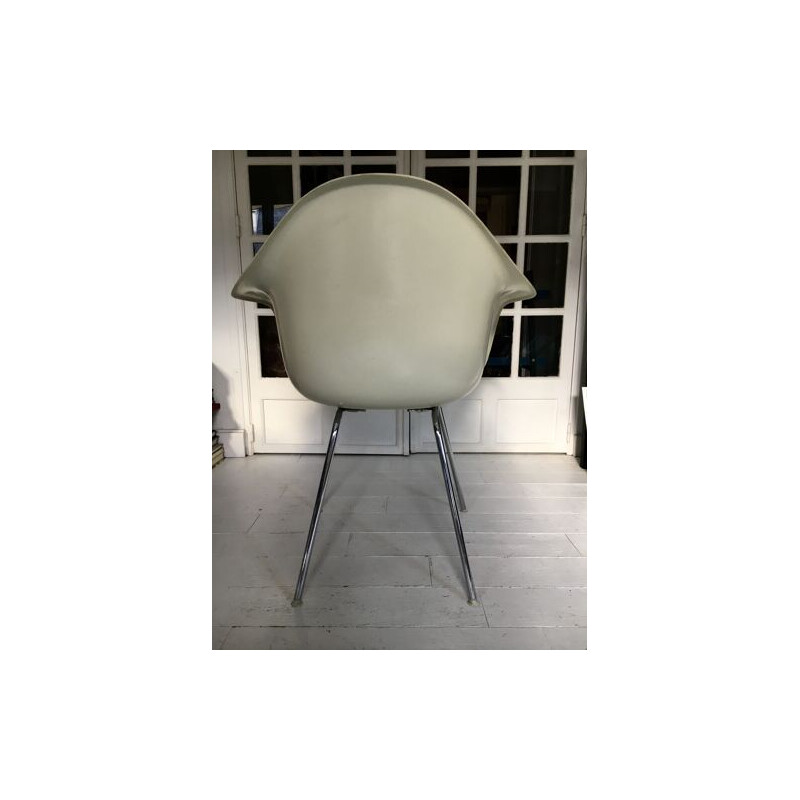 Vintage Dax fiberglass armchair by Charles & Ray Eames