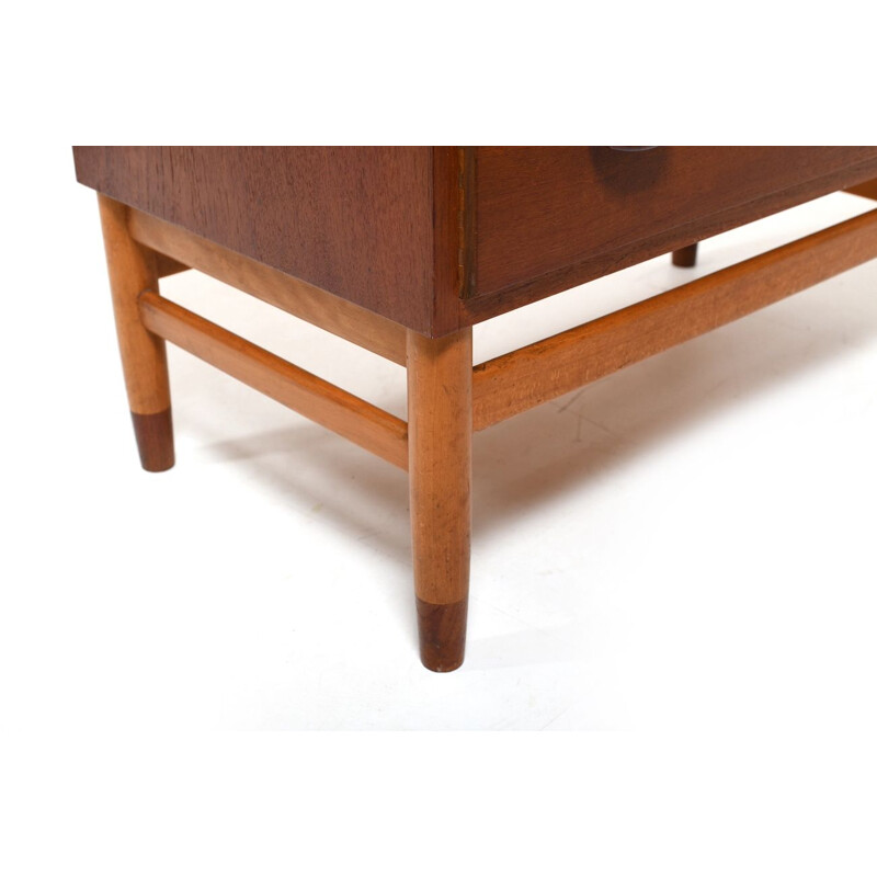 Teak vintage chest of drawer by Poul M. Volther for Fdb Møbler, 1950s