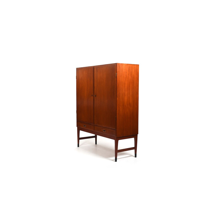 Danish vintage teak cabinet by Niels O. Møller for J.L. Møllers Møbelfabrik, 1960s