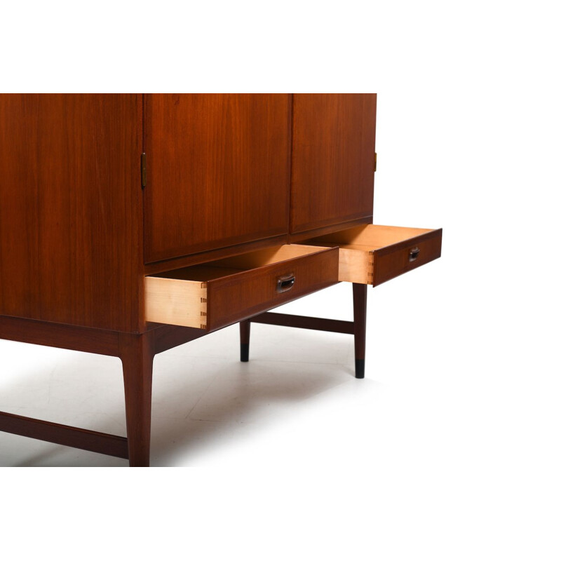 Danish vintage teak cabinet by Niels O. Møller for J.L. Møllers Møbelfabrik, 1960s