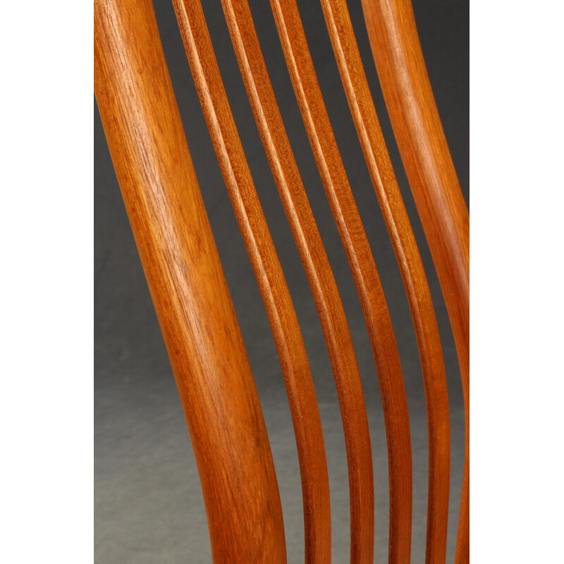 Pair of teak chairs model "170", Kai KRISTIANSEN - 1970s