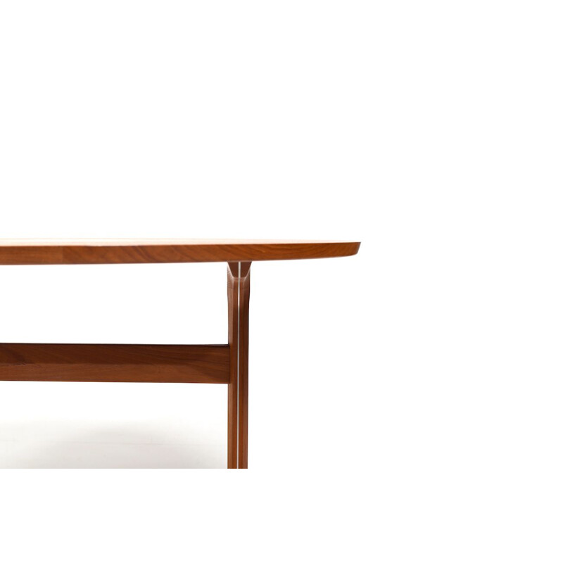 Vintage teak coffee table by Peter Hvidt and Orla Mølgaard for France et Son, Denmark 1960