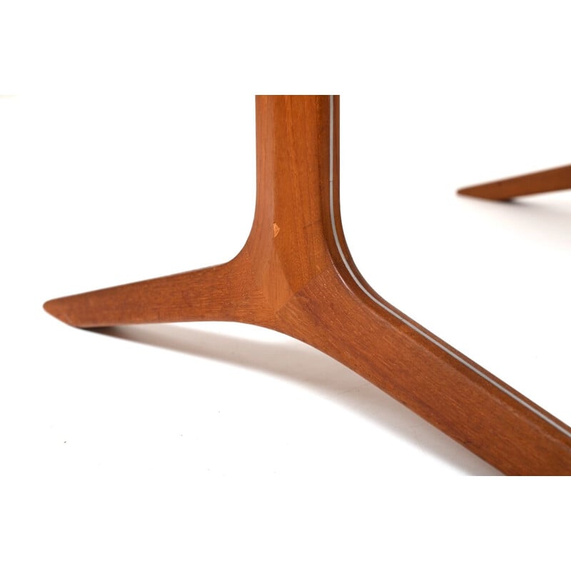 Vintage teak coffee table by Peter Hvidt and Orla Mølgaard for France et Son, Denmark 1960