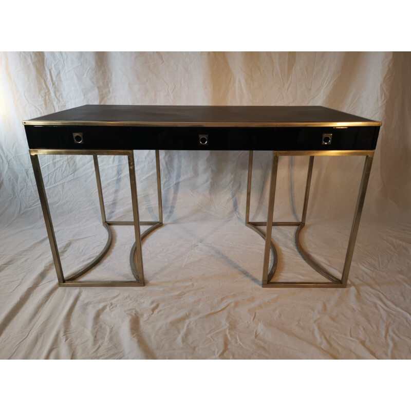 Vintage desk by Guy Lefevre for Maison Jansen, 1970