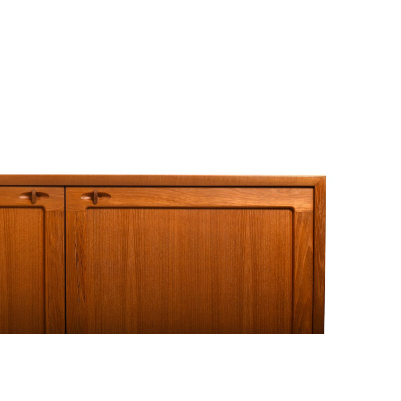 Danish vintage teak sideboard by H.W. Klein for Bramin, 1960s