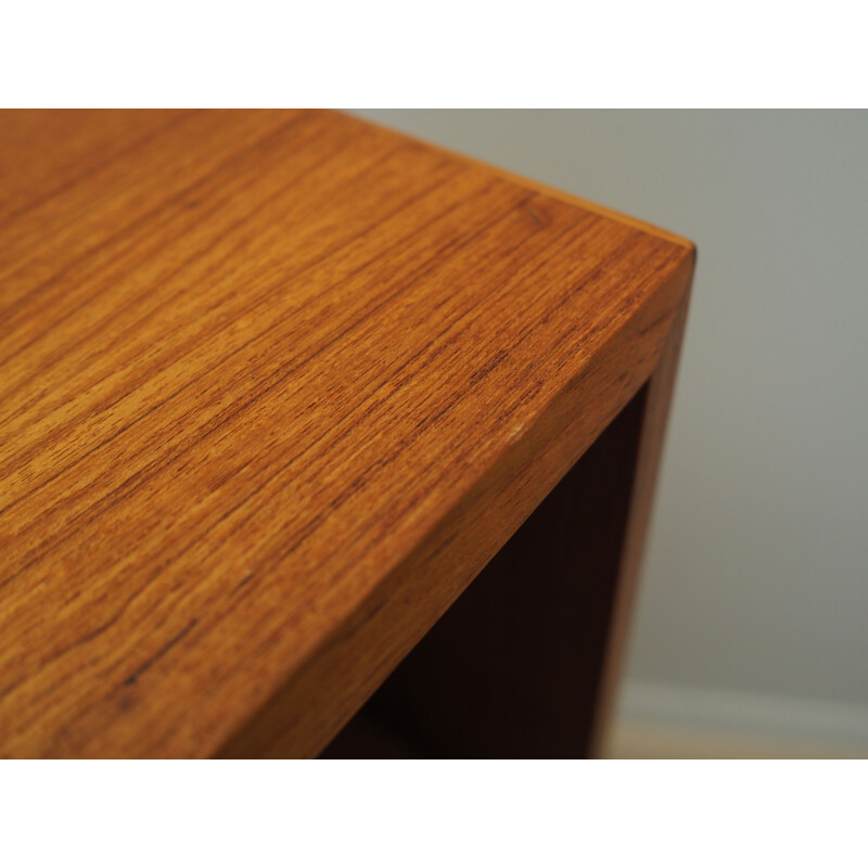 Teak vintage bookcase, Denmark 1970s