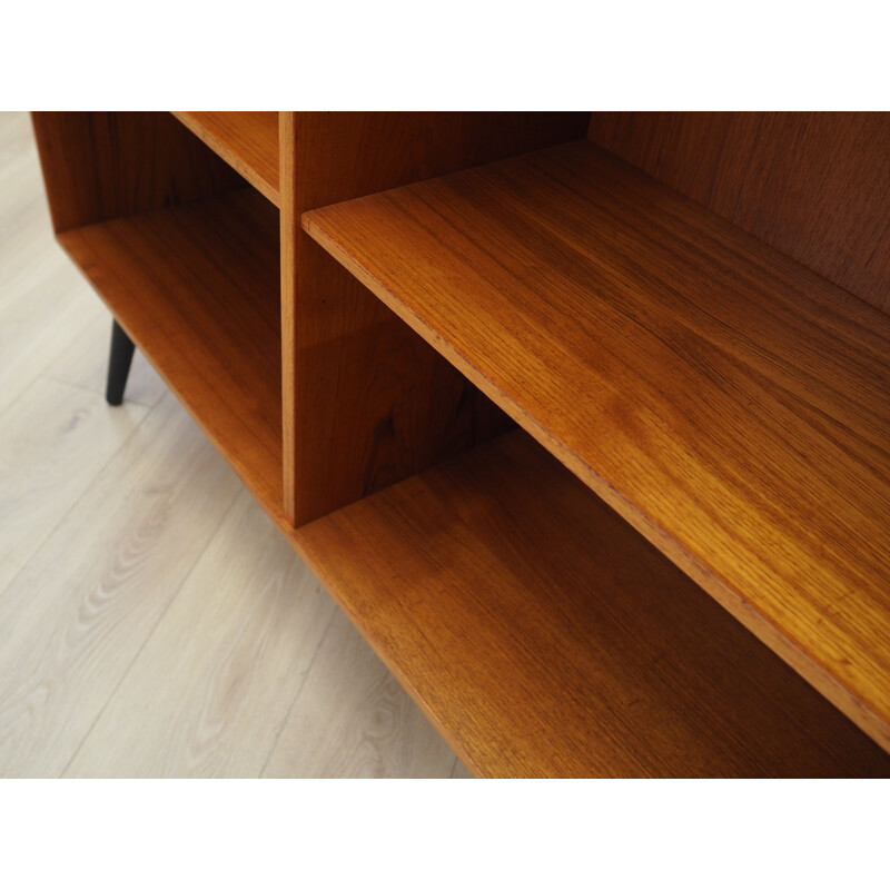 Teak vintage bookcase, Denmark 1970s