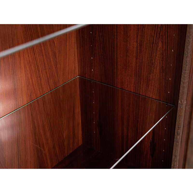 Mid century Danish display cabinet in rosewood by Brouer, 1960s