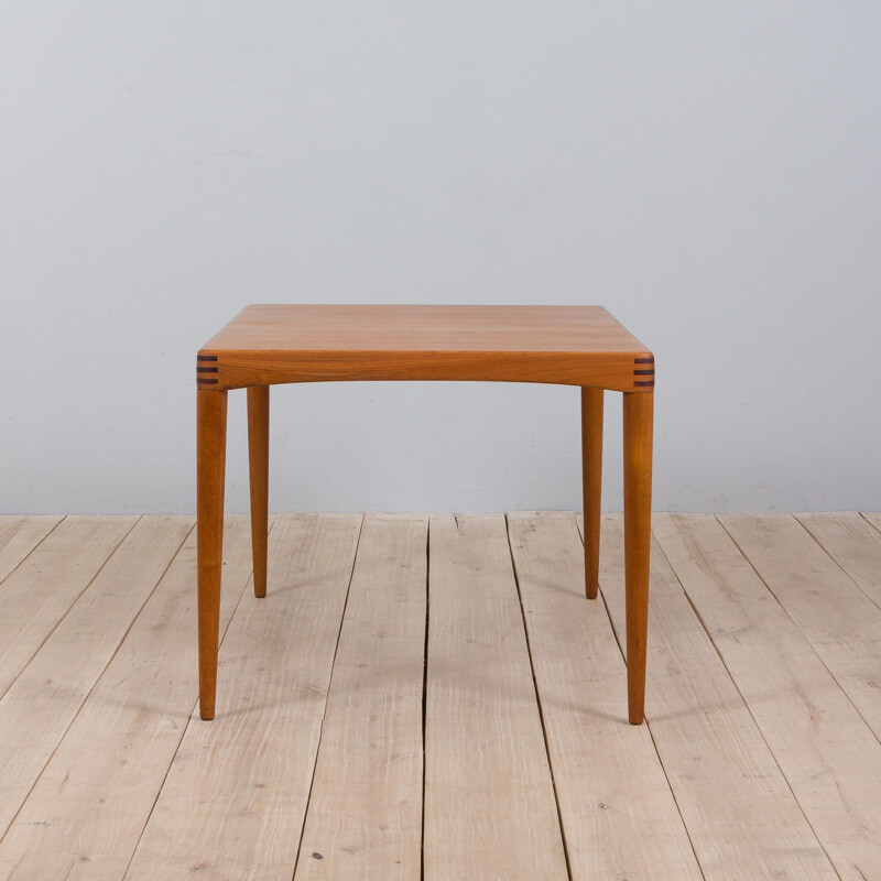 Vintage rectangular extension teak dining table by H.W. Klein for Bramin Møbler, Denmark 1960s