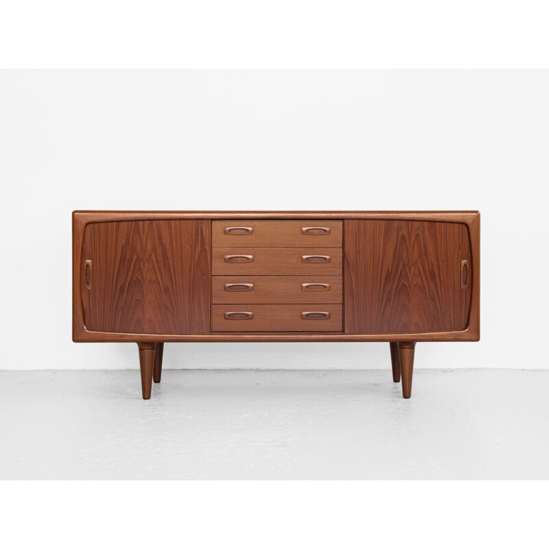 Mid century Danish sideboard in teak by Hp Hansen, 1960s