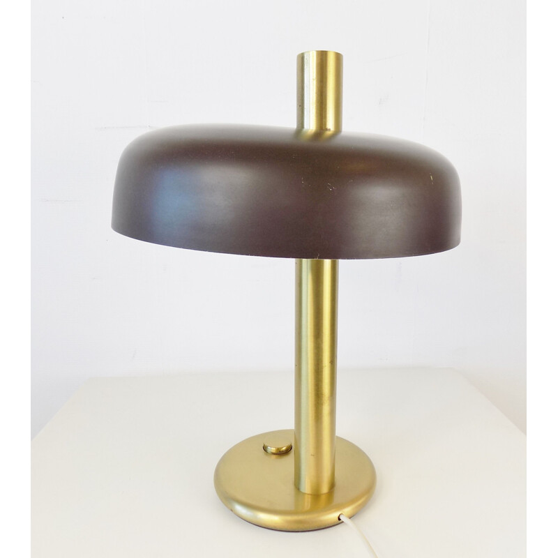 Lámpara de mesa vintage Hillebrand 7603 de Heinz Fw Stahl