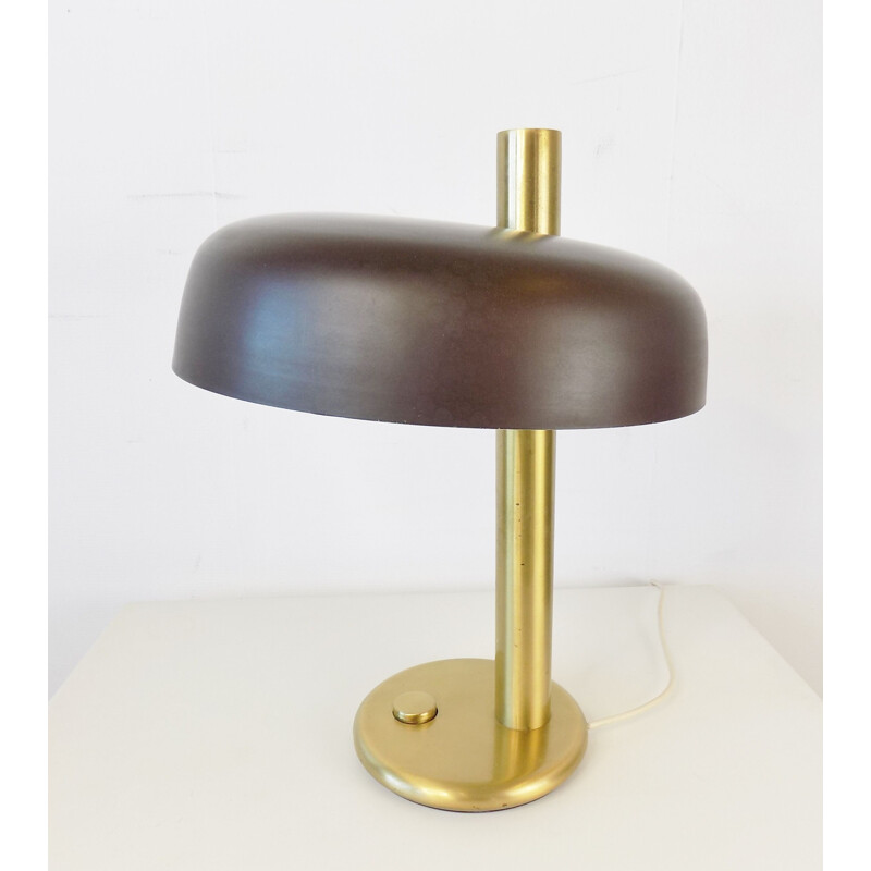 Vintage Hillebrand 7603 table lamp by Heinz Fw Stahl
