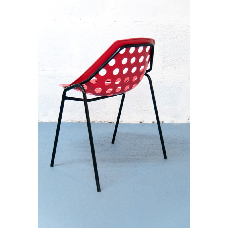 Meurop "Deauville" chair, Pierre GUARICHE - 1960s