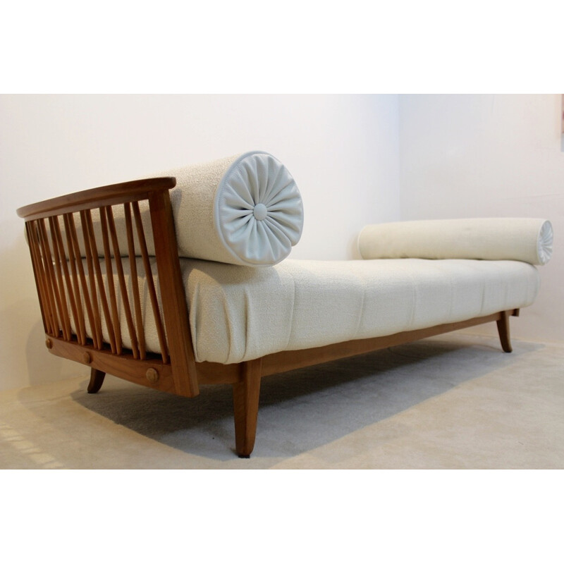 Stunning Teak Daybed, Wilhelm KNOLL - 1960s