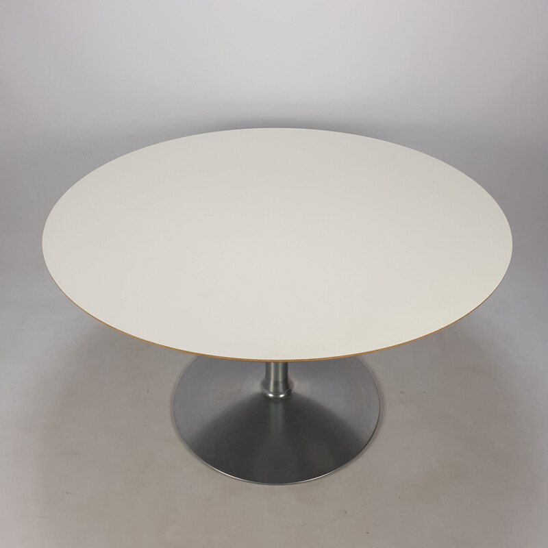 Vintage round dining table by Pierre Paulin for Artifort, 1960