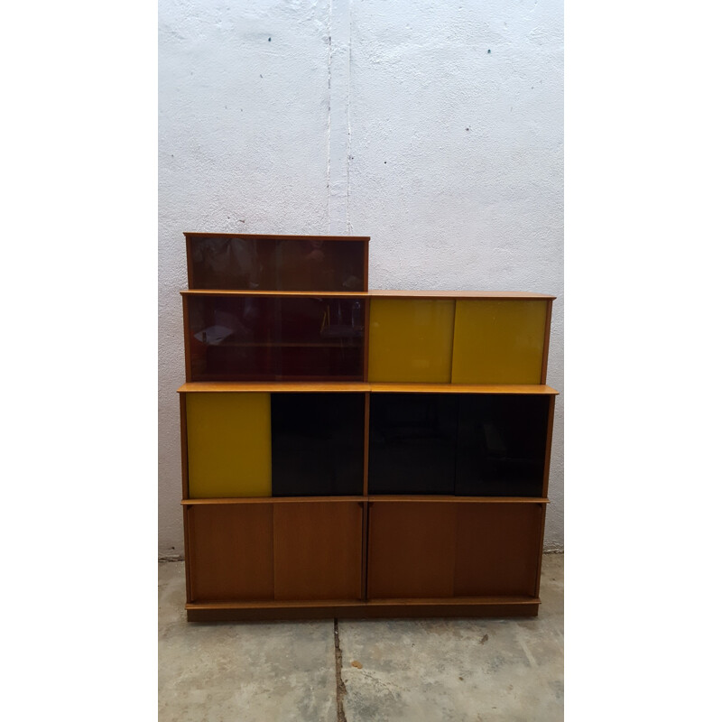 Mid century storage cabinet in wood - 1950s