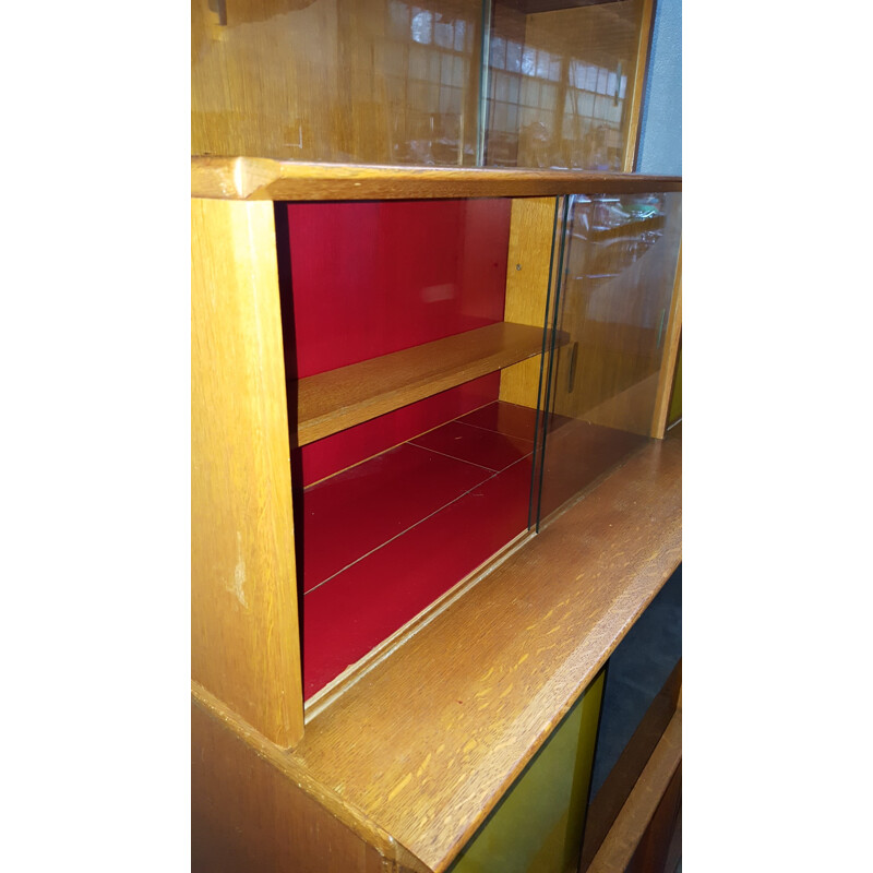 Mid century storage cabinet in wood - 1950s