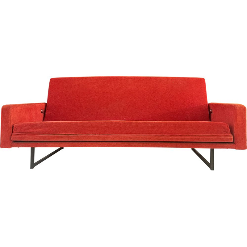 Vintage sofa bed by Rene Jean Caillette for Steiner, 1960