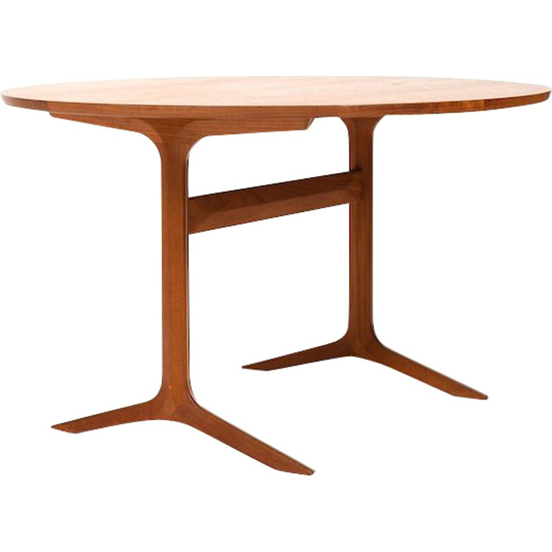 Table basse vintage en teck de Peter Hvidt et Orla Mølgaard pour France et Son, Danemark 1960