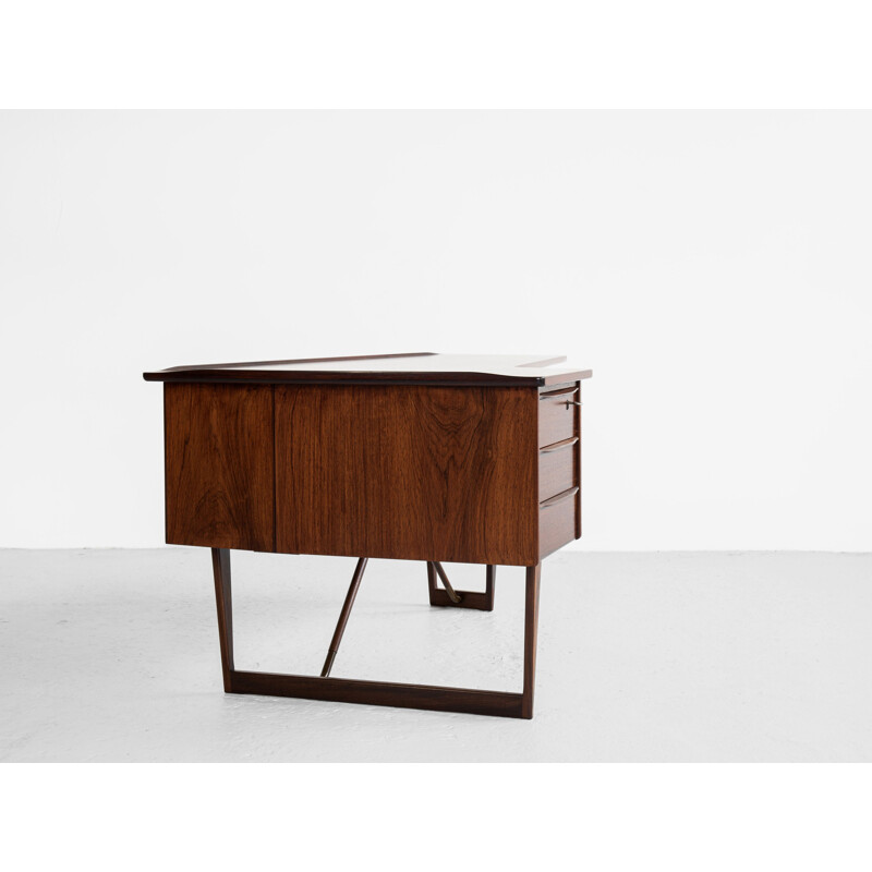 Mid century Danish Boomerang desk in rosewood by Peter Løvig Nielsen, 1960s