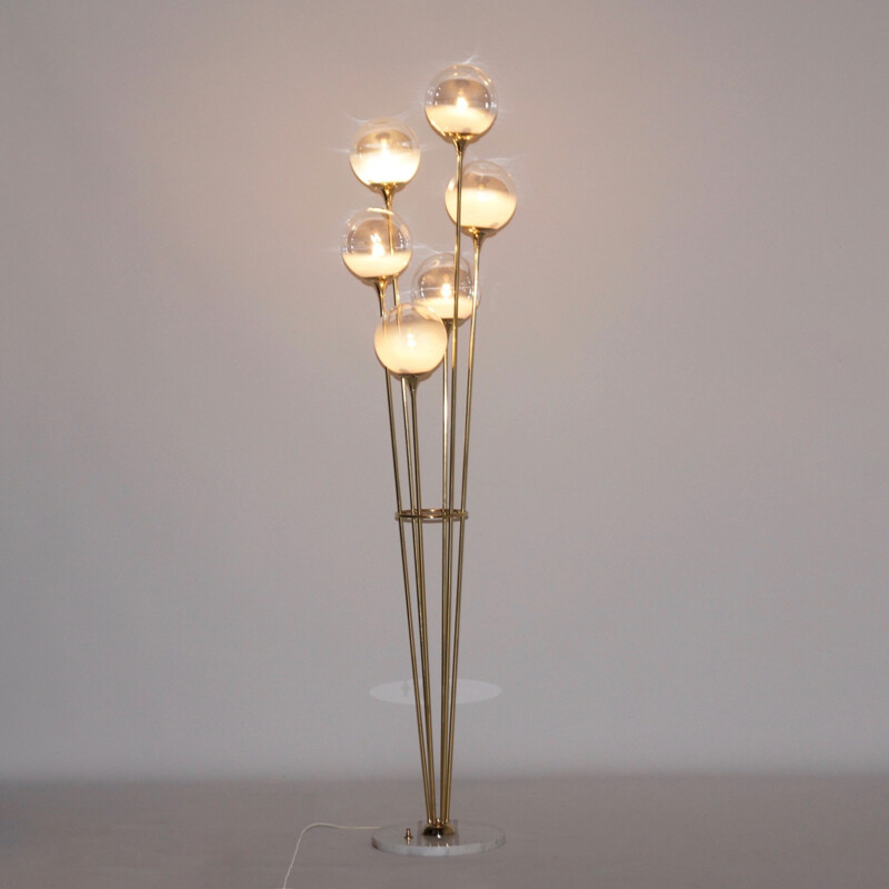 Rare Floor Lamp Alberello by Stilnovo -1960