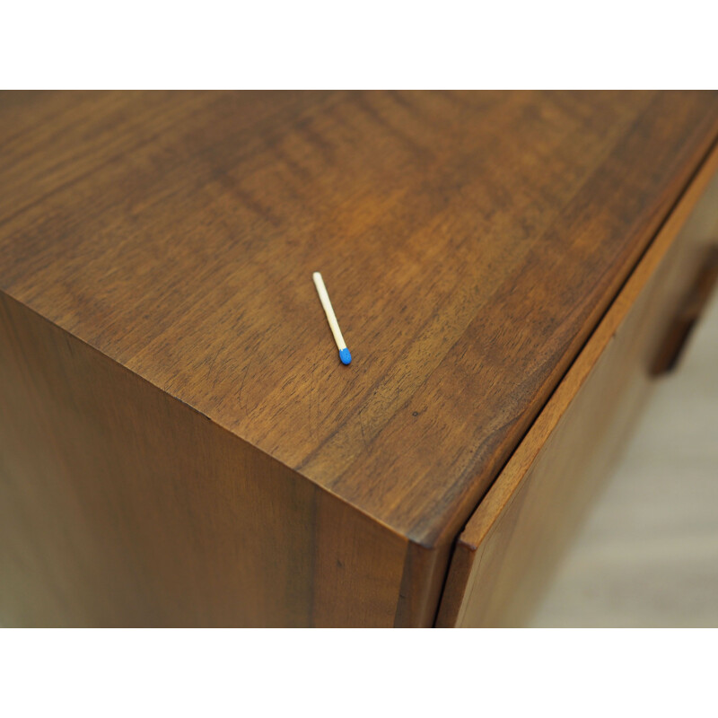 Vintage walnut chest of drawers by Borge Mogensen, Denmark 1960