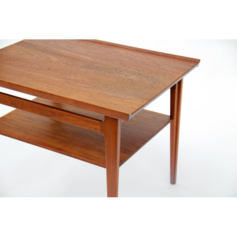 Vintage teak side table by Finn Juhl for France & Daverkosen, Denmark 1950s