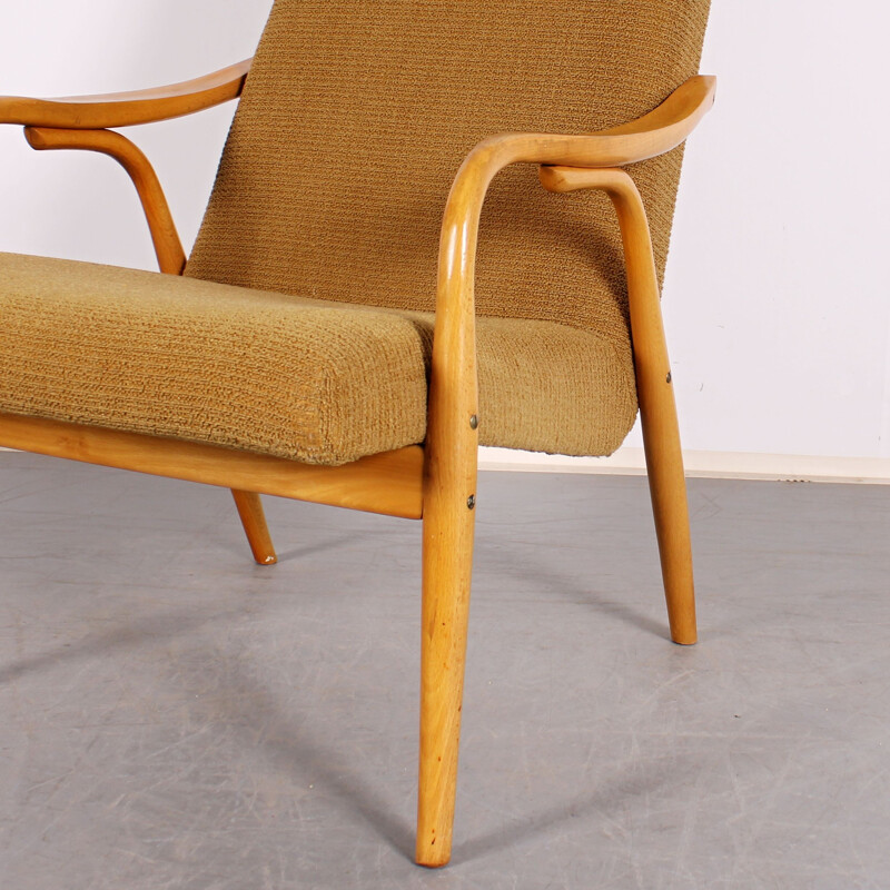 Pair of vintage armchairs by Ton