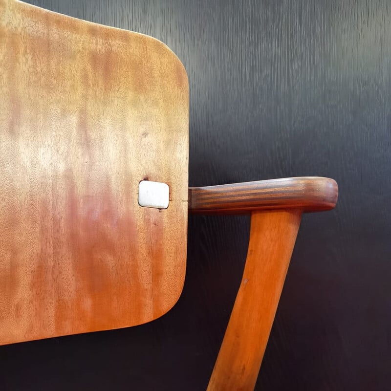 Paire de chaises vintage Domus par Ilmari Tapiovaara pour De Coene