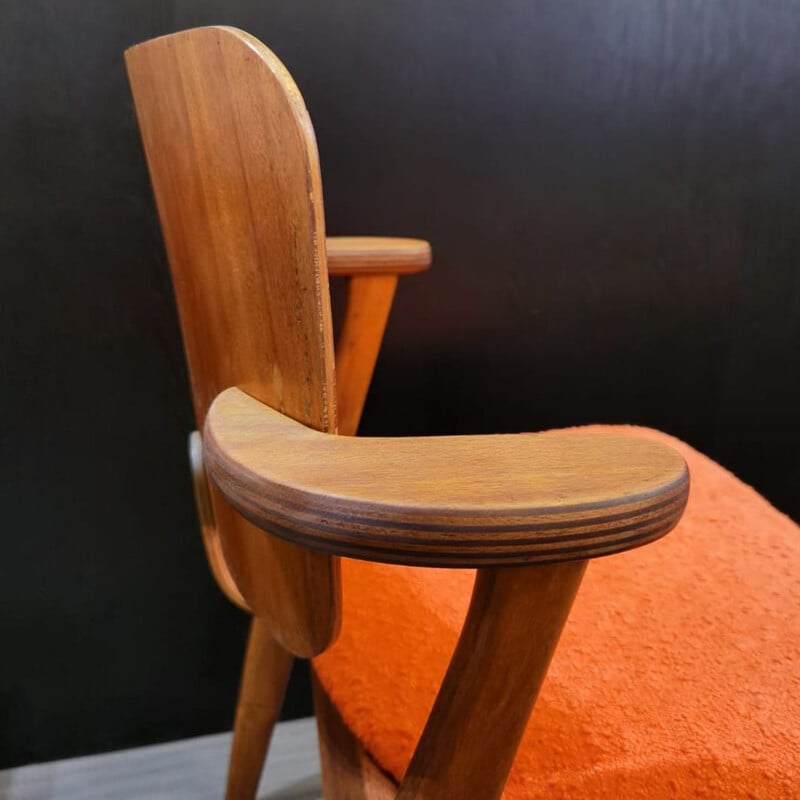 Coppia di sedie vintage Domus di Ilmari Tapiovaara per De Coene