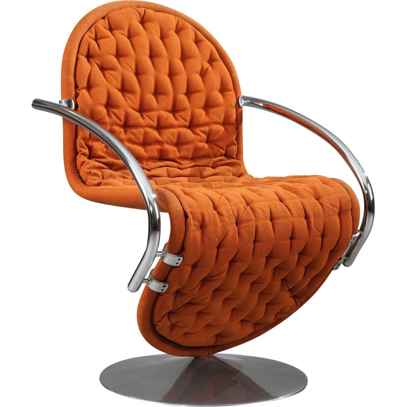 Fritz Hansen 1-2-3 System armchair, Verner PANTON - 1970s