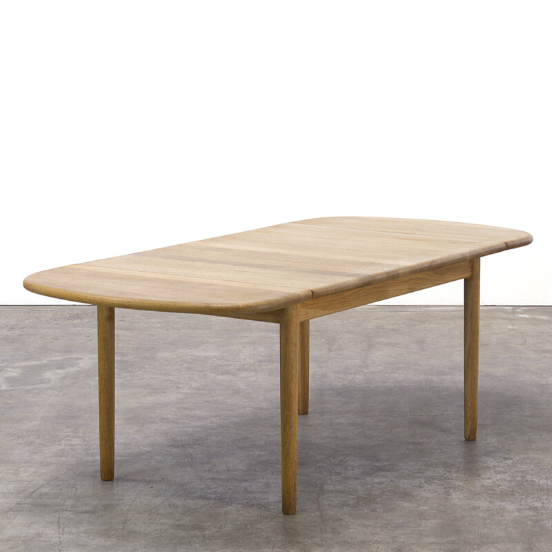 Getama coffee table in white oak, Hans J. WEGNER - 1960s