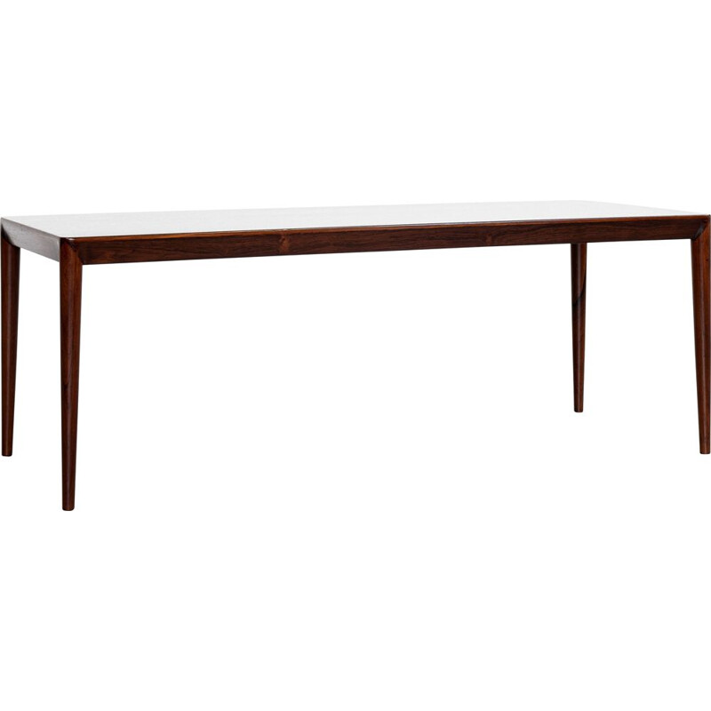 Mesa de café Vintage Rosewood por Erik Riisager Hansen para Haslev, Dinamarca 1960