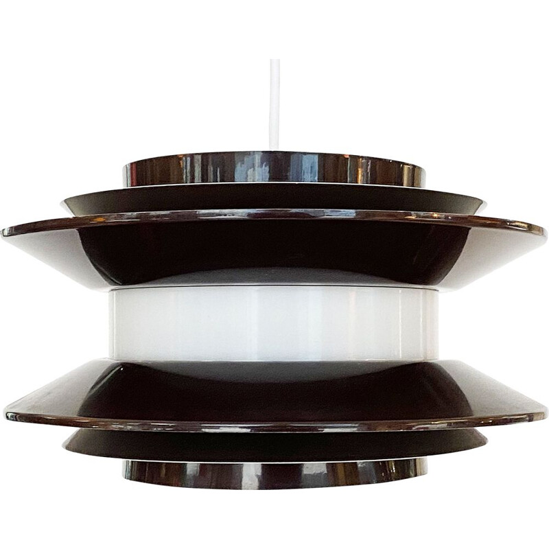 Vintage pendant lamp "Trava" by Carl Thore for Granhaga Metallindustri, Sweden 1970s