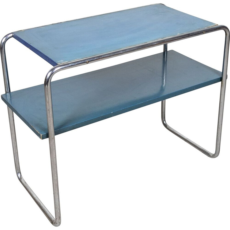 Vintage Thonet B 12 shelf by Marcel Breuer for Robert Slezák, Czechoslovakia 1930s