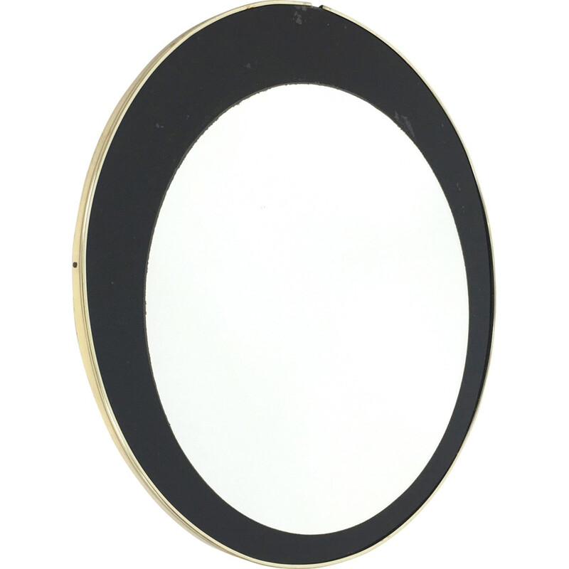Round vintage mirror - 1960s