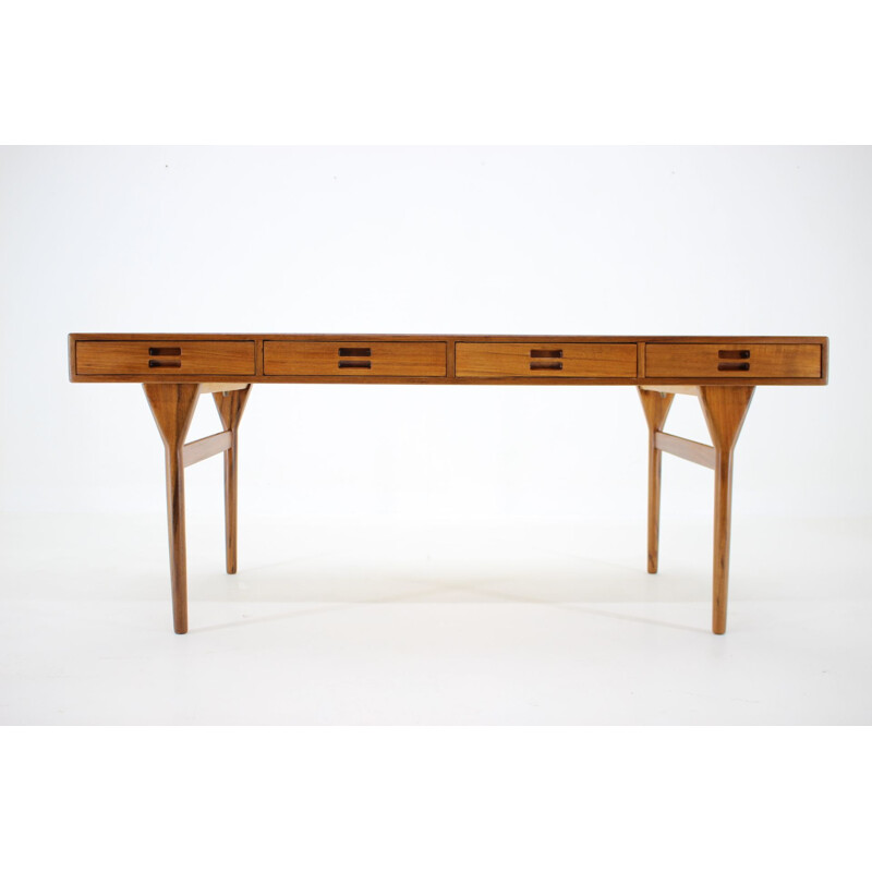 Vintage teak writing desk by Nanna Ditzel for Søren Willadsen, Denmark 1960s