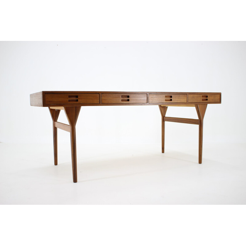 Vintage teak writing desk by Nanna Ditzel for Søren Willadsen, Denmark 1960s