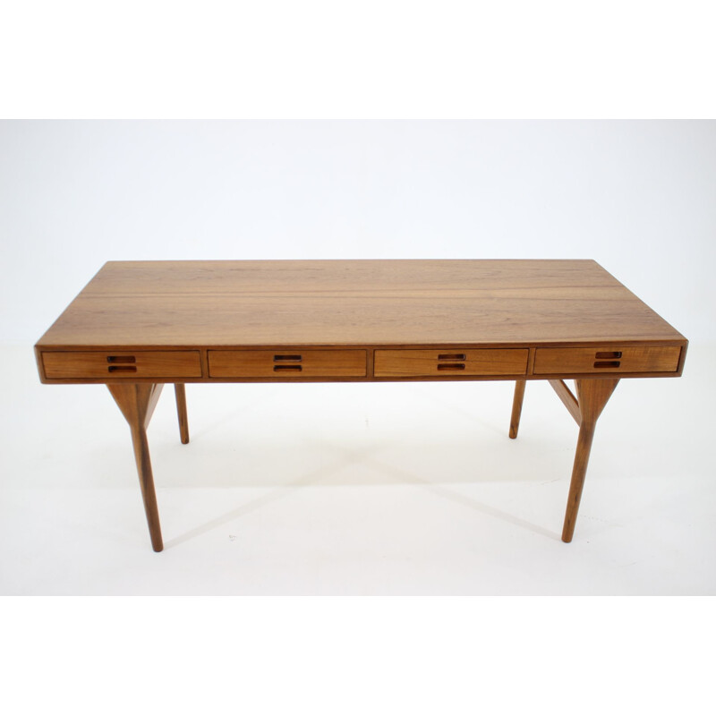 Vintage teak writing desk by Nanna Ditzel for Søren Willadsen, Denmark 1960s