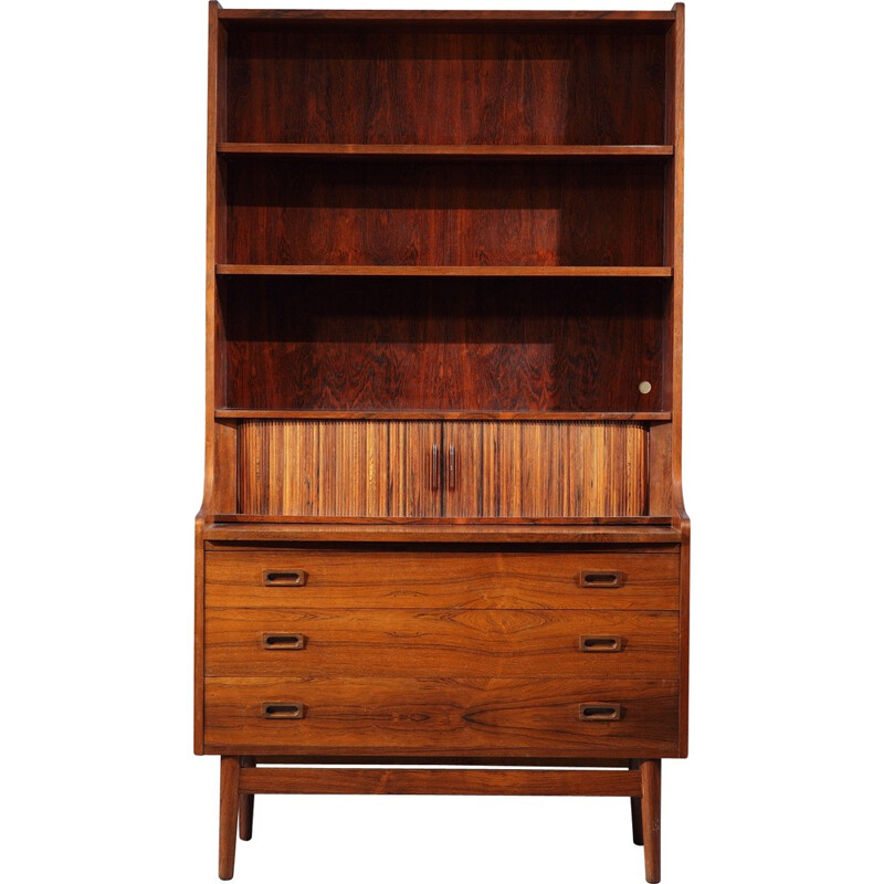 Vintage bookcase in rosewood, Johannes SORTH - 1960s