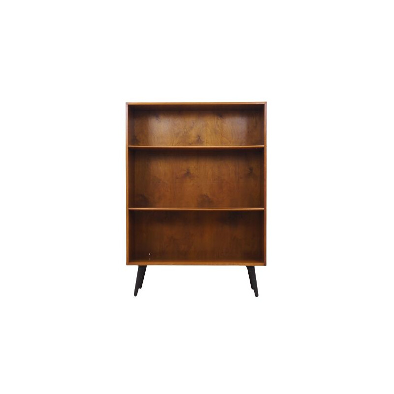 Vintage walnut bookcase by Borge Mogensen, Denmark 1960