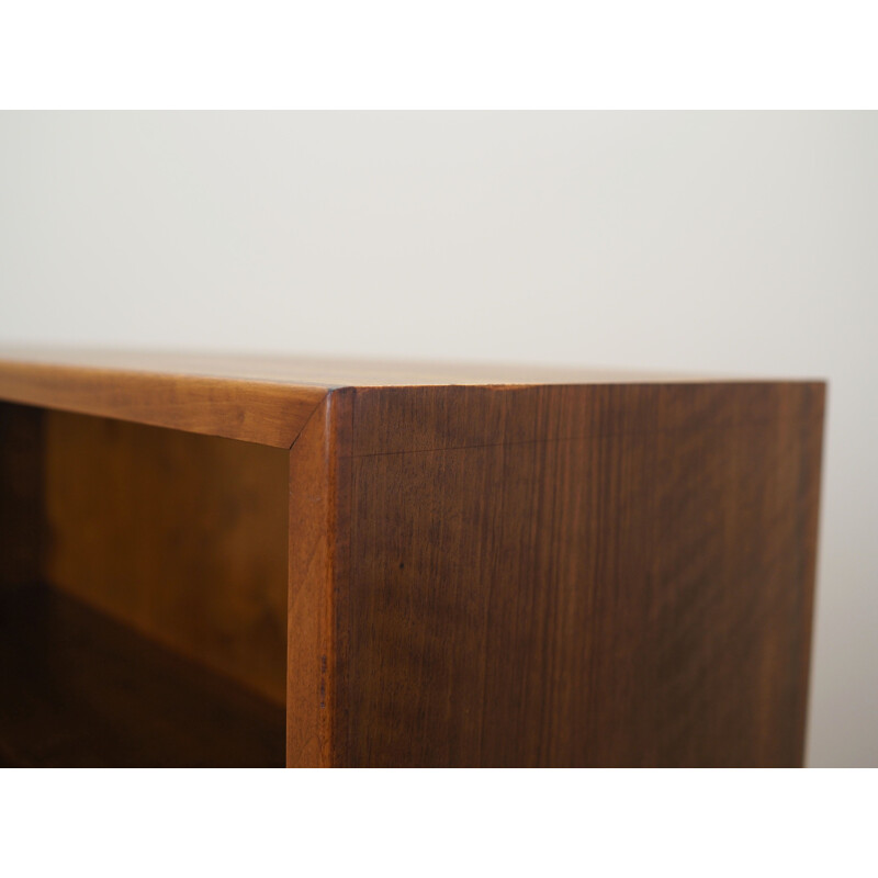 Vintage walnut bookcase by Borge Mogensen, Denmark 1960