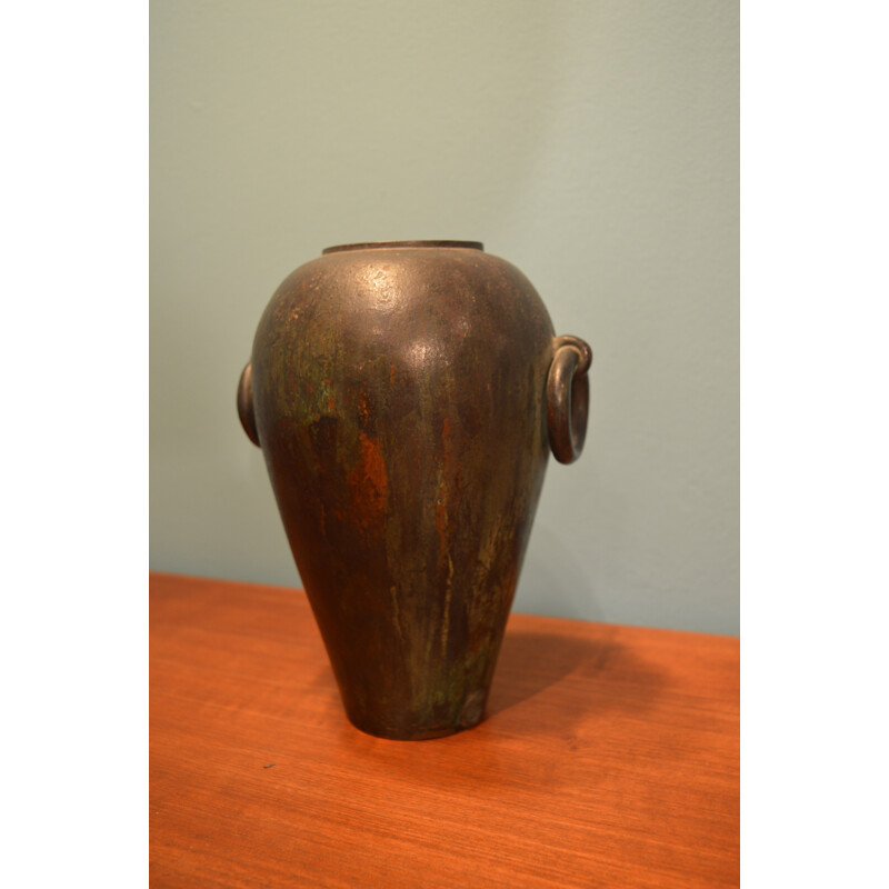 Valsuani vase in bronze - 1930s