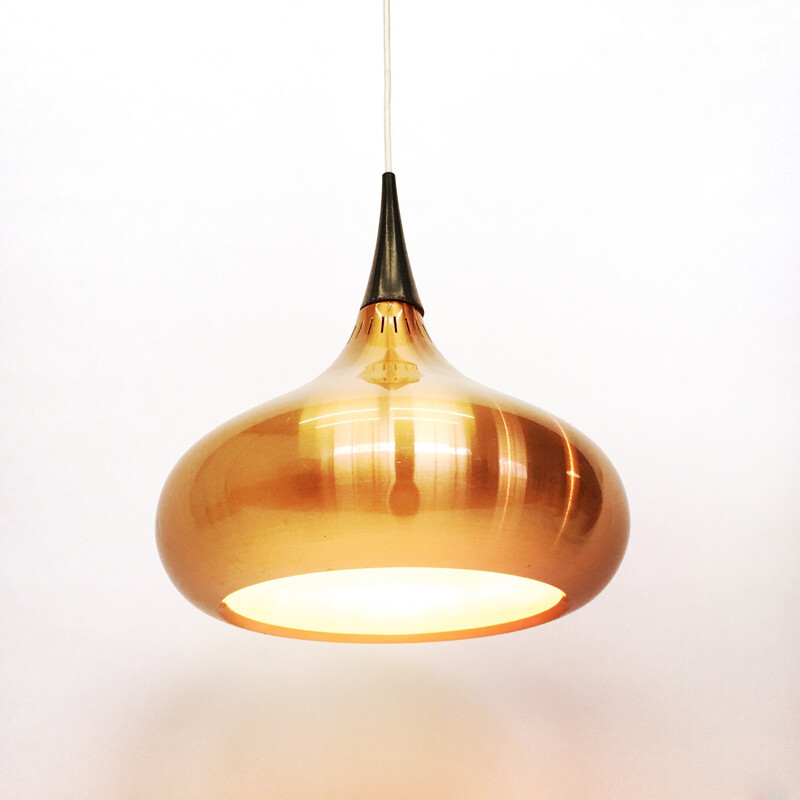 Vintage Fog & Morup "Orient" hanging lamp, Jo HAMMERBORG - 1950s