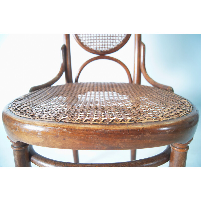 Chaise vintage Thonet "Long John", 1860