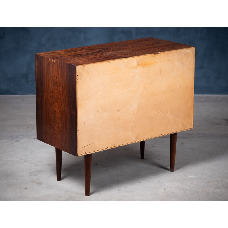 Vintage rosewood chest of drawers by Kai Kristiansen for Feldballes Mobelfabrik, Denmark 1960