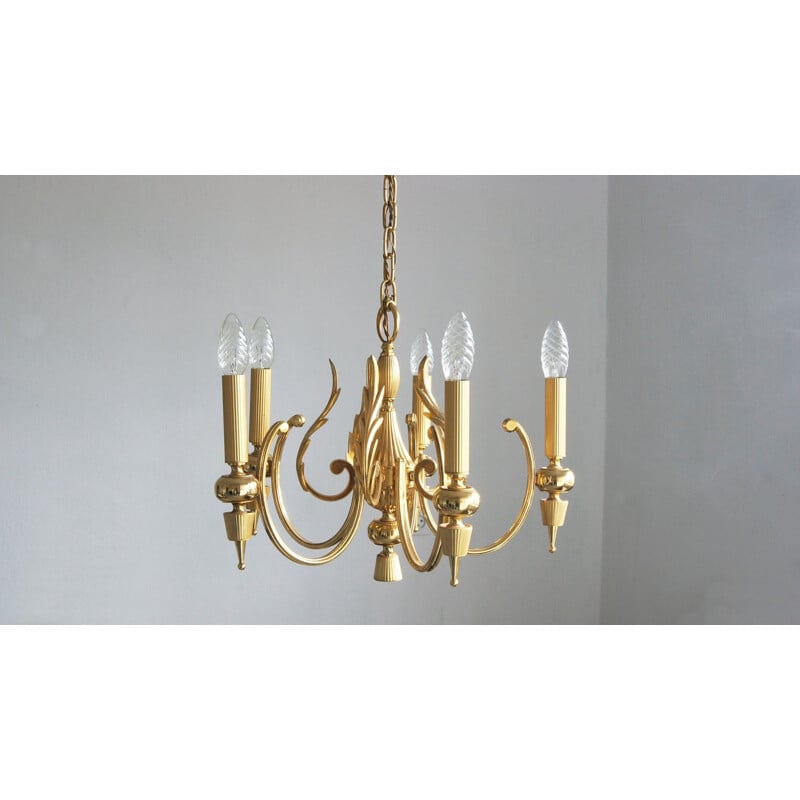 Vintage chandelier by Gaetano Sciolari for Sciolari Milano