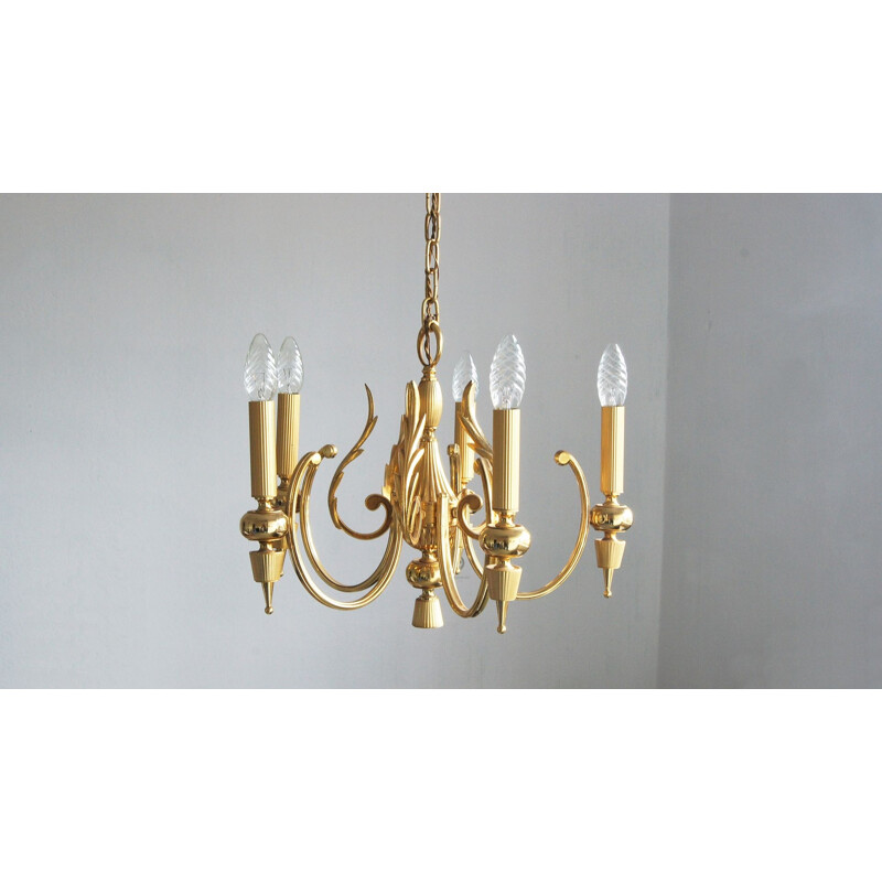 Vintage chandelier by Gaetano Sciolari for Sciolari Milano